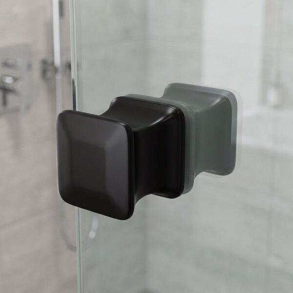 Shower door handle Rea 04 Black