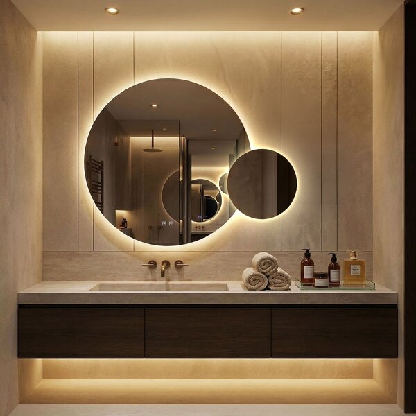 Mirror LED R-8040 80cm + 40cm