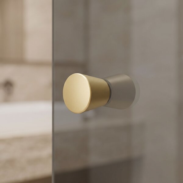 Shower door handle Rea 03 Brushed Gold