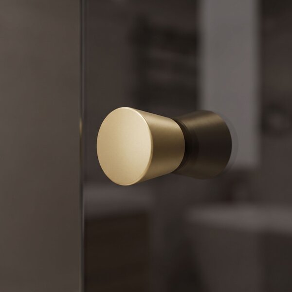 Shower door handle Rea 03 Brushed Gold