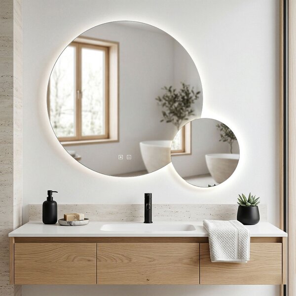Mirror LED R-9045 90cm + 45cm