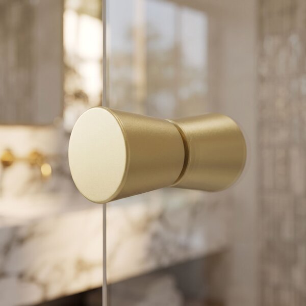 Shower door handle Rea 03 Brushed Gold