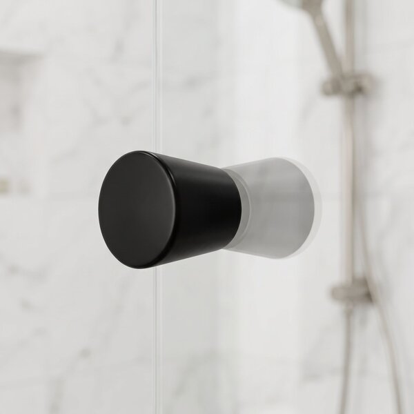 Shower door handle Rea 03 Black