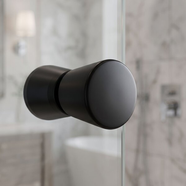 Shower door handle Rea 03 Black