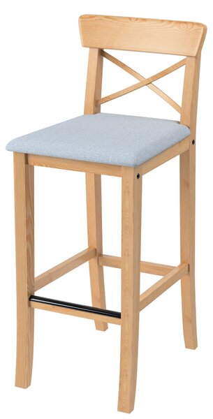 Cover for Ingolf bar chair with upholstered seat