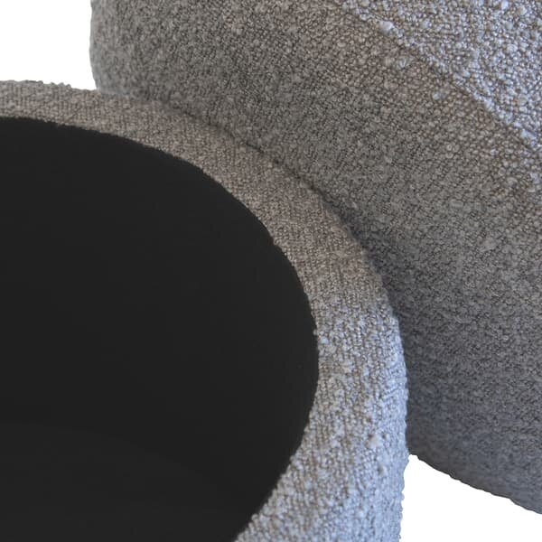 Tondu Pebble, Stool - Andrew Martin Other Fabric