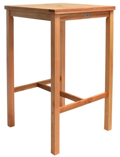 Marfa Wooden Square Bar Table In Natural