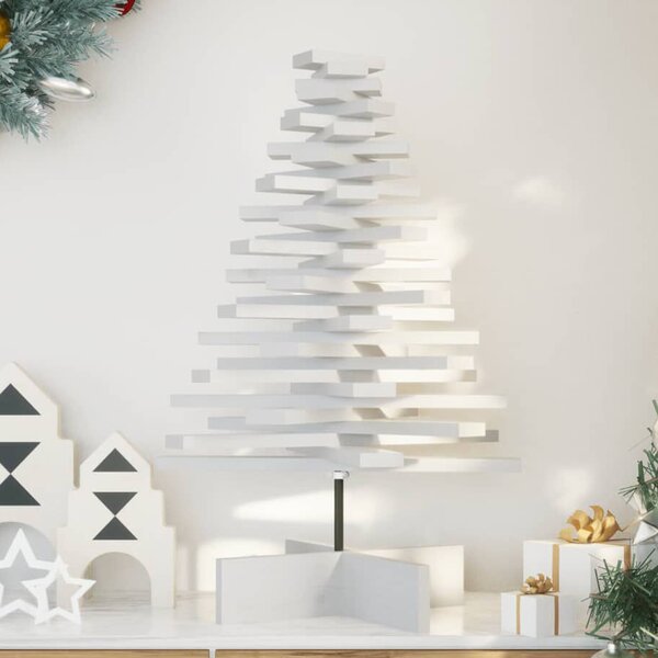 Aurelia 80cm Wooden Christmas Tree - White