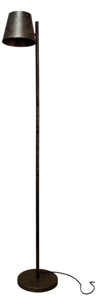 Colt floor lamp, one-bulb, frost-grey
