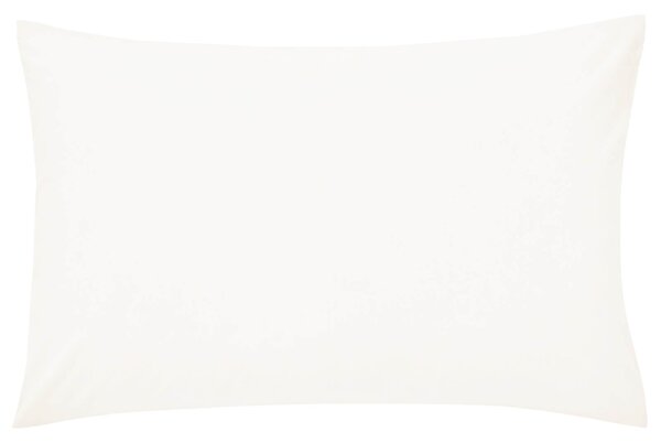 Helena Springfield Plain Dye Standard Pillowcase - Ivory