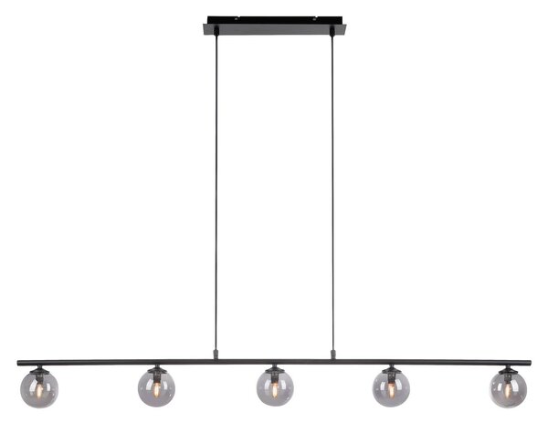 Paul Neuhaus Widow LED pendant lamp, glass globes