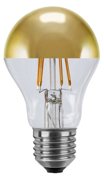 SEGULA LED bulb E27 3.2W 927 half-mirror gold