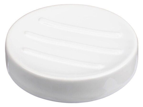 Basic White Ceramic Soap Dish White
