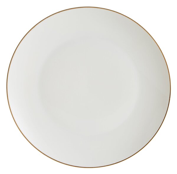 Gold Band Dinner Plate Gold