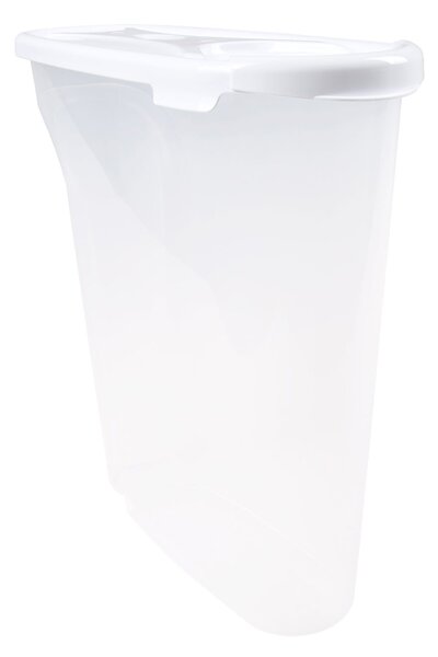 5L Cereal Dispenser Clear and White