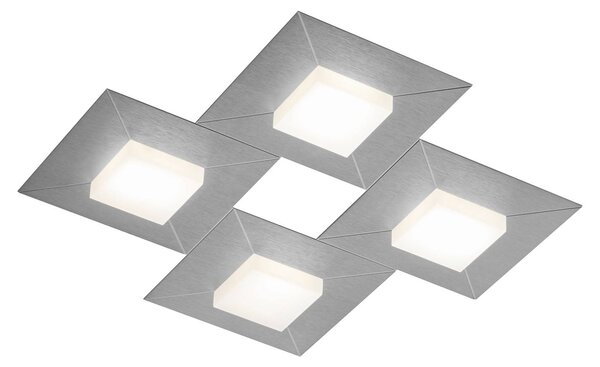 BANKAMP Diamond ceiling light 42 x 42 cm, silver