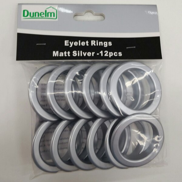 Eyelet Ring Pack Silver