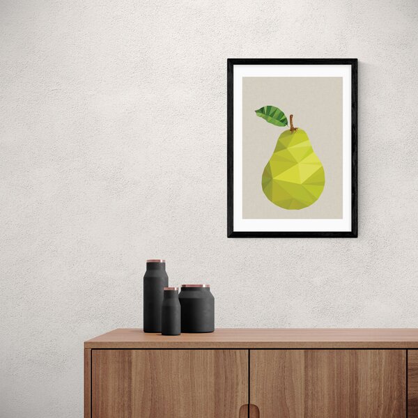 Pear Print Green