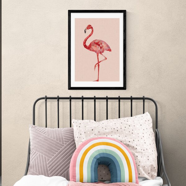 Flamingo Print Pink