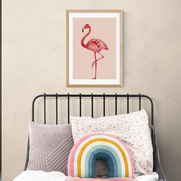 Flamingo Print Pink