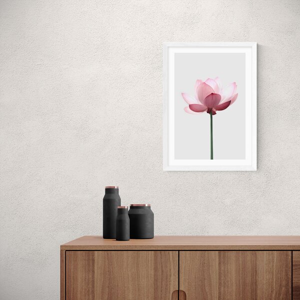 Lotus Print Pink