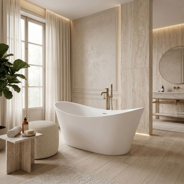 Freestanding bath Rea Ferrano 170