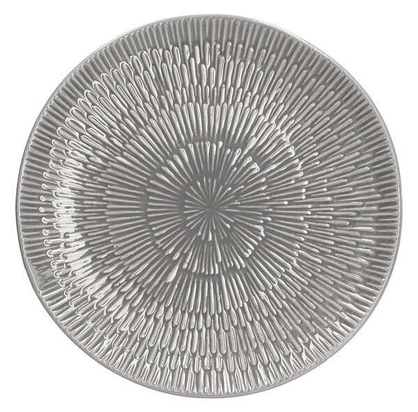 Zen Grey Stoneware Side Plate Grey