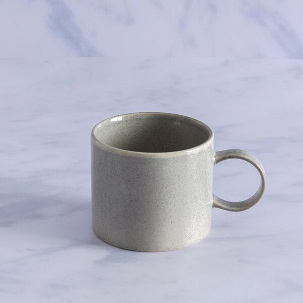 Amalfi Reactive Glaze Mug, Grey Grey