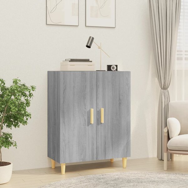 Sideboard Grey Sonoma 70x34x90 cm Engineered Wood