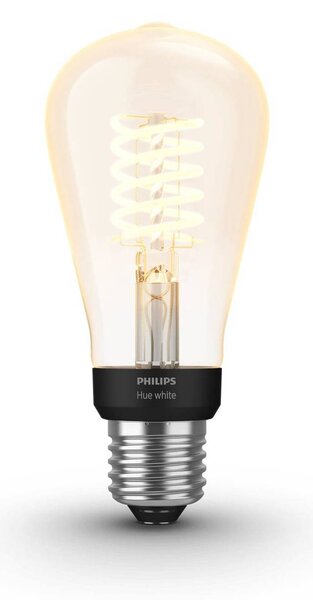 Philips Hue White E27 ST64 rustic filament bulb