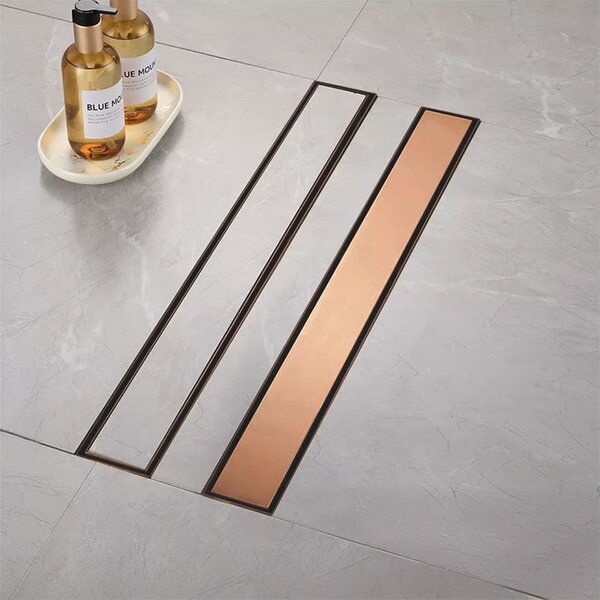 Linear drainage Rea Neox brush copper 50