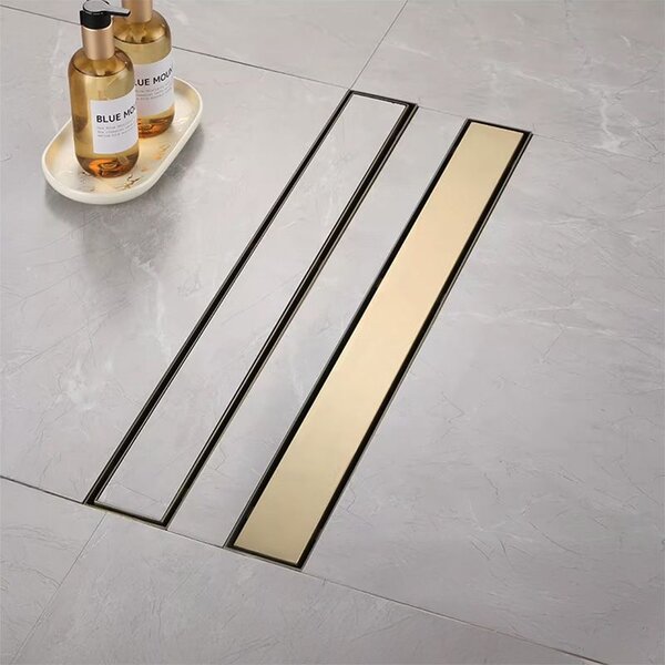 Linear drainage Rea Neox brush gold 50