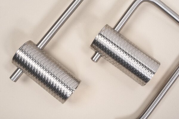 Toilet paper holder 9711 Prism Brush Nickle