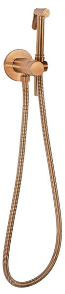 Bidet faucet Lungo Loop Copper Brush