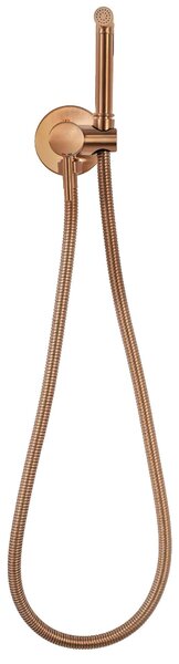 Bidet faucet Lungo Loop Copper Brush