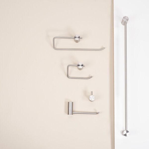 Toilet paper holder 9711 Prism Brush Nickle
