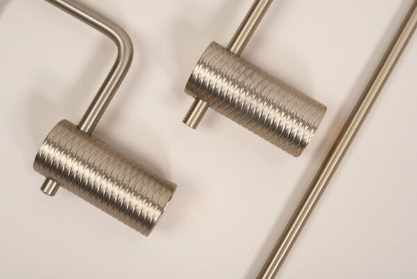 Bathroom hanger 9706 Prism Brush Gold