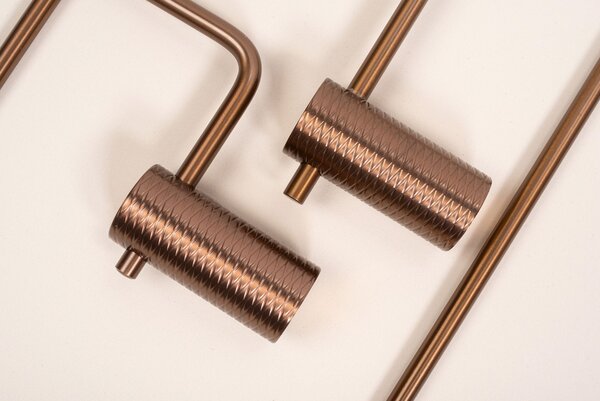 Bathroom hanger 9703 Prism Brush Copper