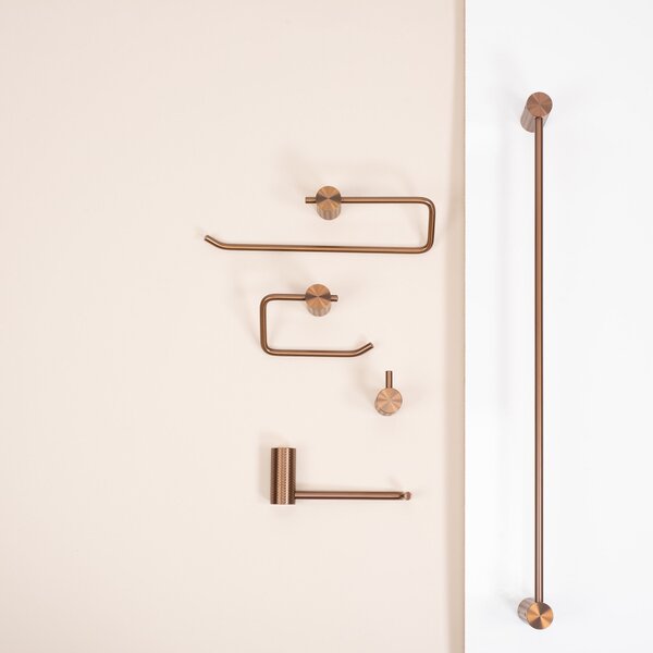 Bathroom hanger 9703 Prism Brush Copper