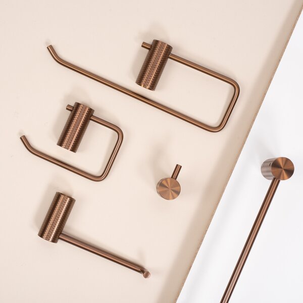 Bathroom hanger 9703 Prism Brush Copper