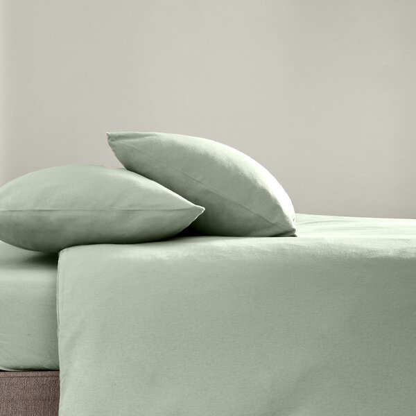 Simply Brushed Cotton Duvet Cover and Pillowcase Set