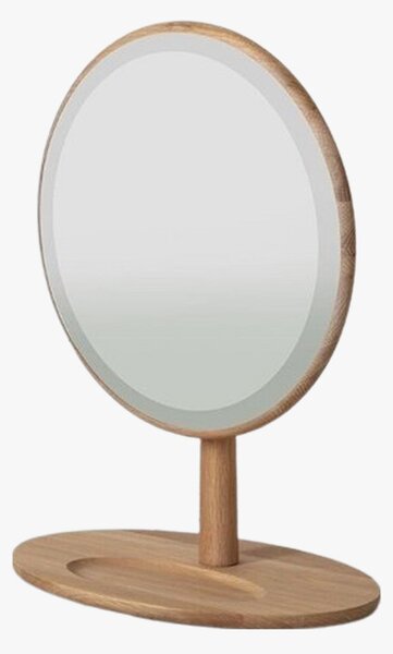 Rebecca Oak Dressing Table Mirror in Natural