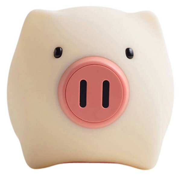 Piggy Pig LED night light with battery