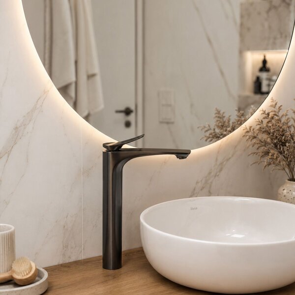 Bathroom faucet PREMIUM Rea Vision Tytan High