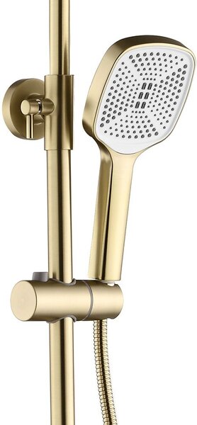 Shower set REA STORM GOLD BRUSH