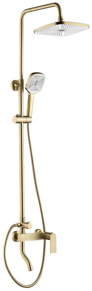 Shower set REA STORM GOLD BRUSH