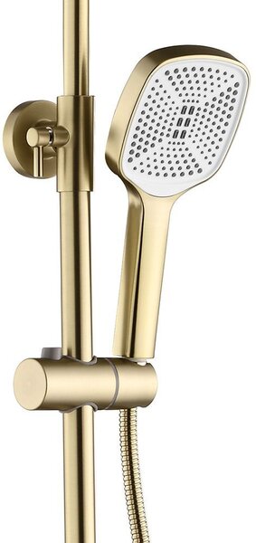 Shower set REA STORM GOLD BRUSH