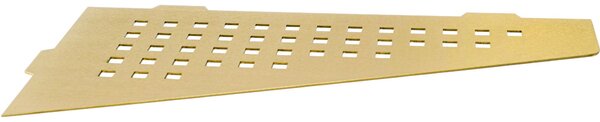 Bathroom shelf SF05 gold brush