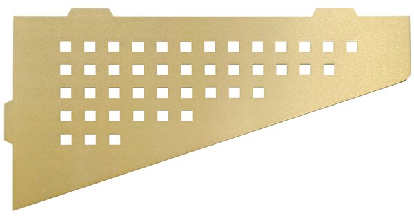 Bathroom shelf SF05 gold brush