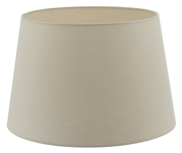 Dar CEZ1629 Cezanne Tapered 400MM Ecru Faux Silk Drum Shade